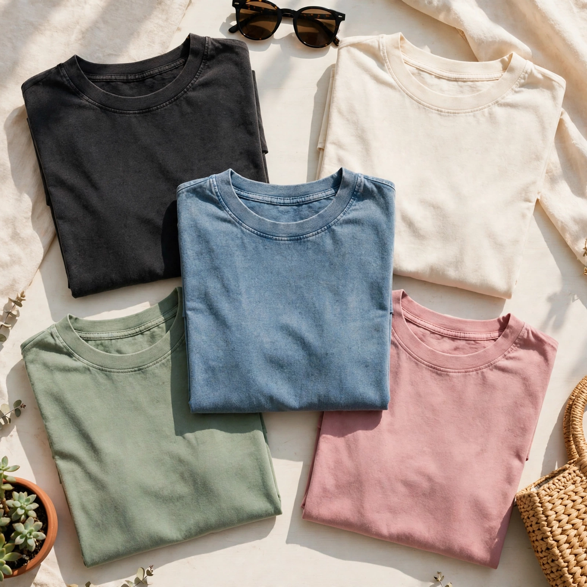 BOXY CROP T-SHIRTS