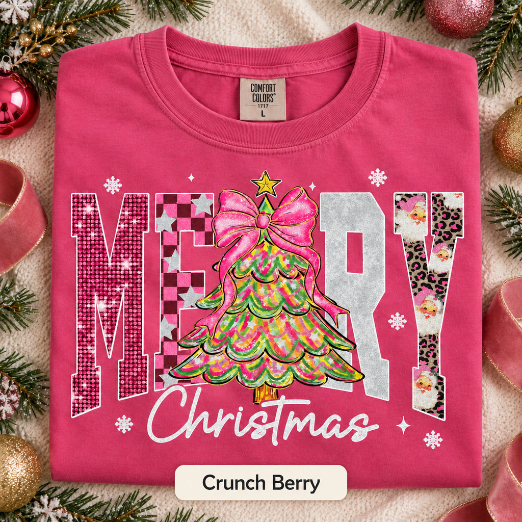 CUTE MERRY CHRISTMAS T-SHIRT