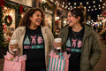 CUTE JOLLY AND CAFFEINATED T-SHIRT