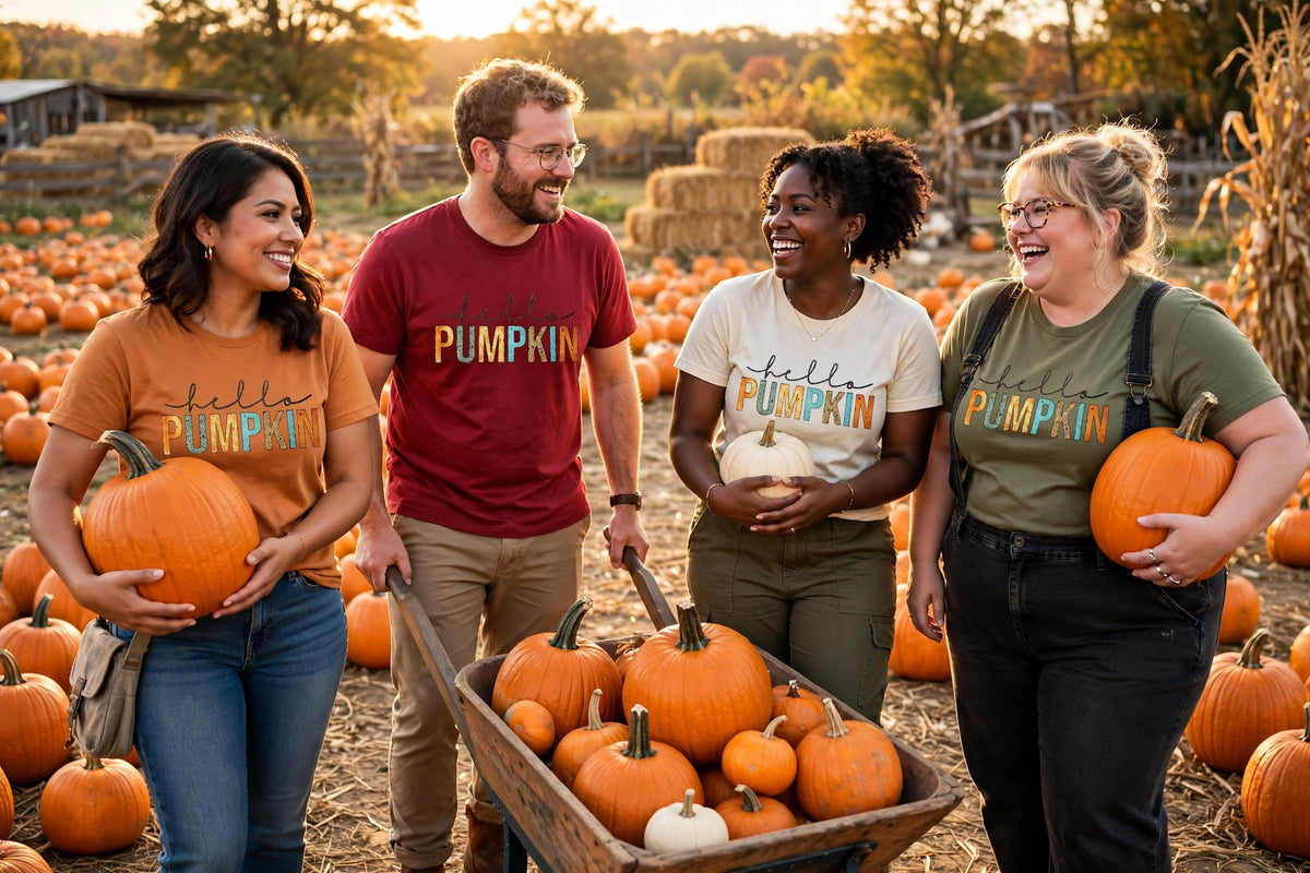 HELLO PUMPKIN 2 T-SHIRT