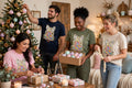 WATER COLOR CHRISTMAS TREE T-SHIRT